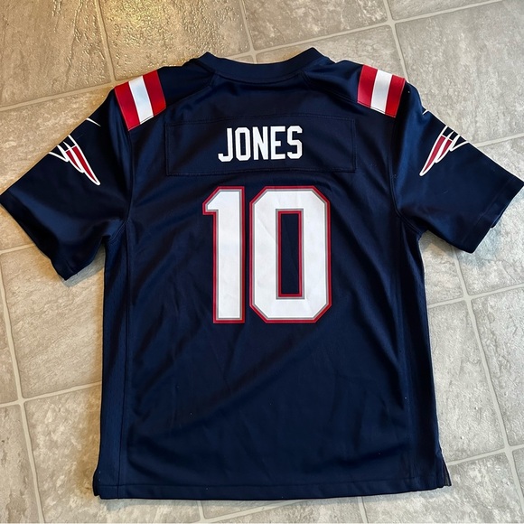 Nike on field jersey Mac jones New England patriots youth size large - Picture 1 of 4